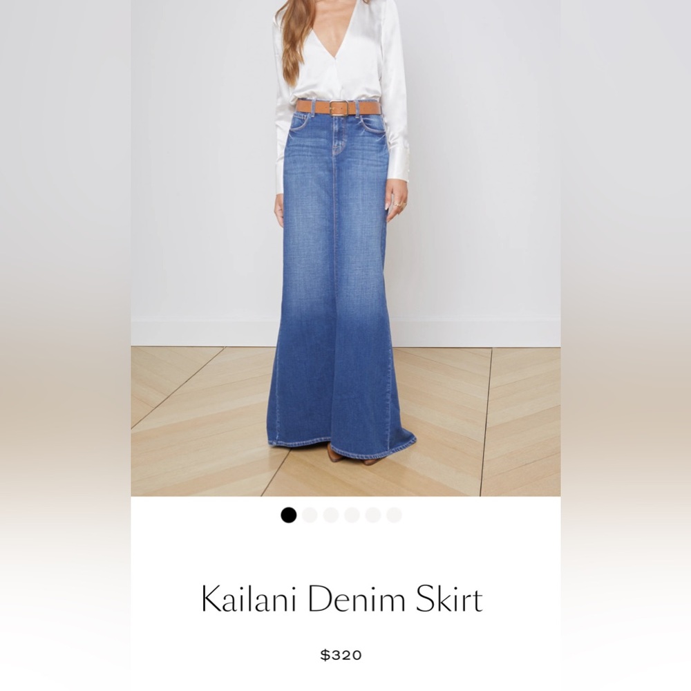 L’AGENCE DENIUM SKIRT